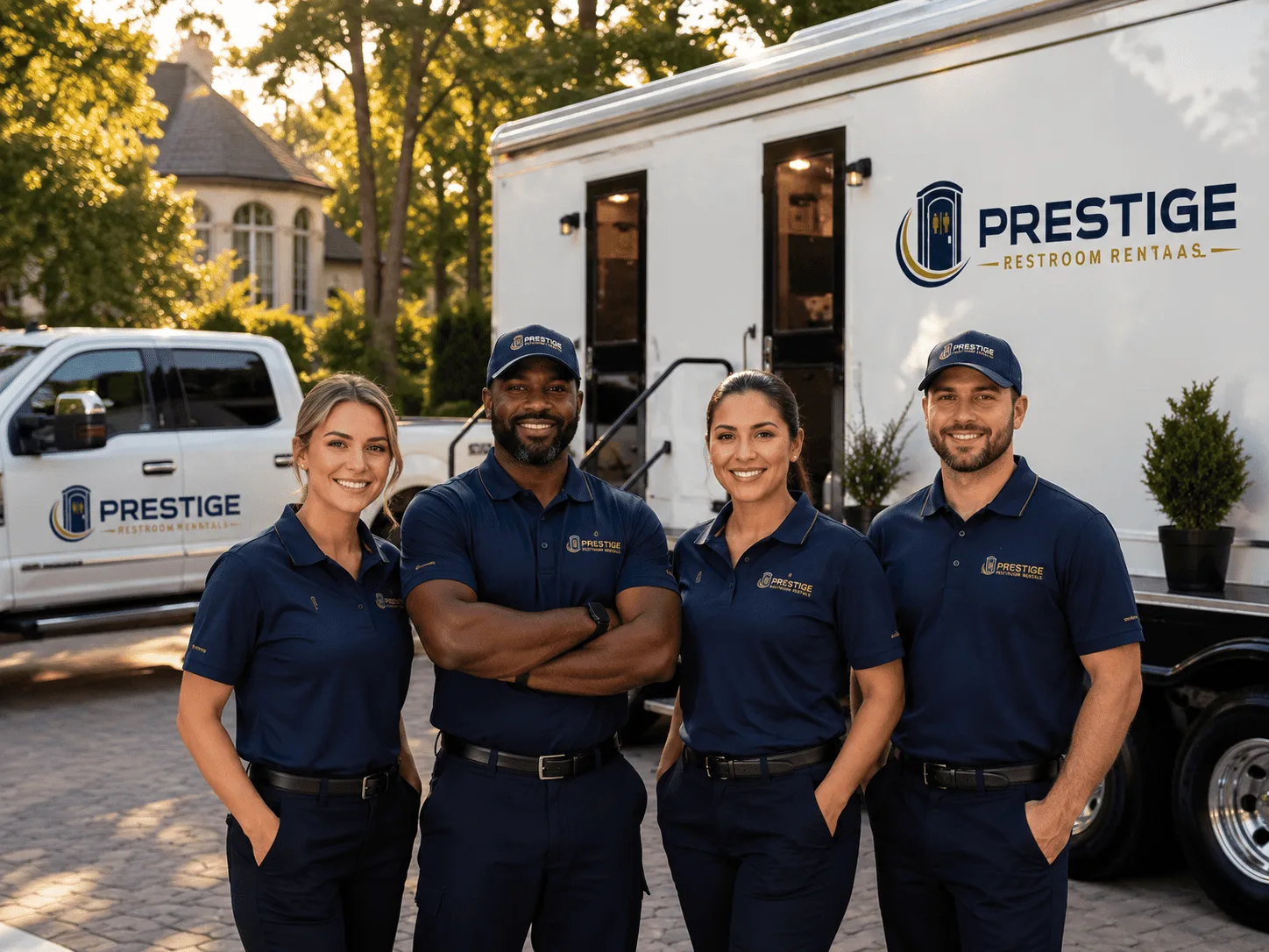 Trusted Luxury Portable Restrooms company in Moran, KS